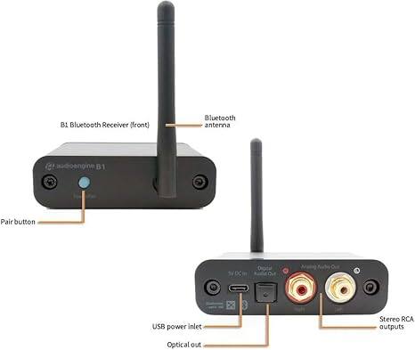 Audiengine B1 Bluetoothオーディオレシーバー Amazon.com: Audioengine B1 5.3 Bluetooth Receiver for Older