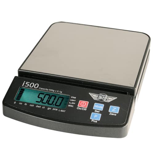 My Weigh - Ibalance 500 Electronic Table Top Digital Jewelry Scale (Black)