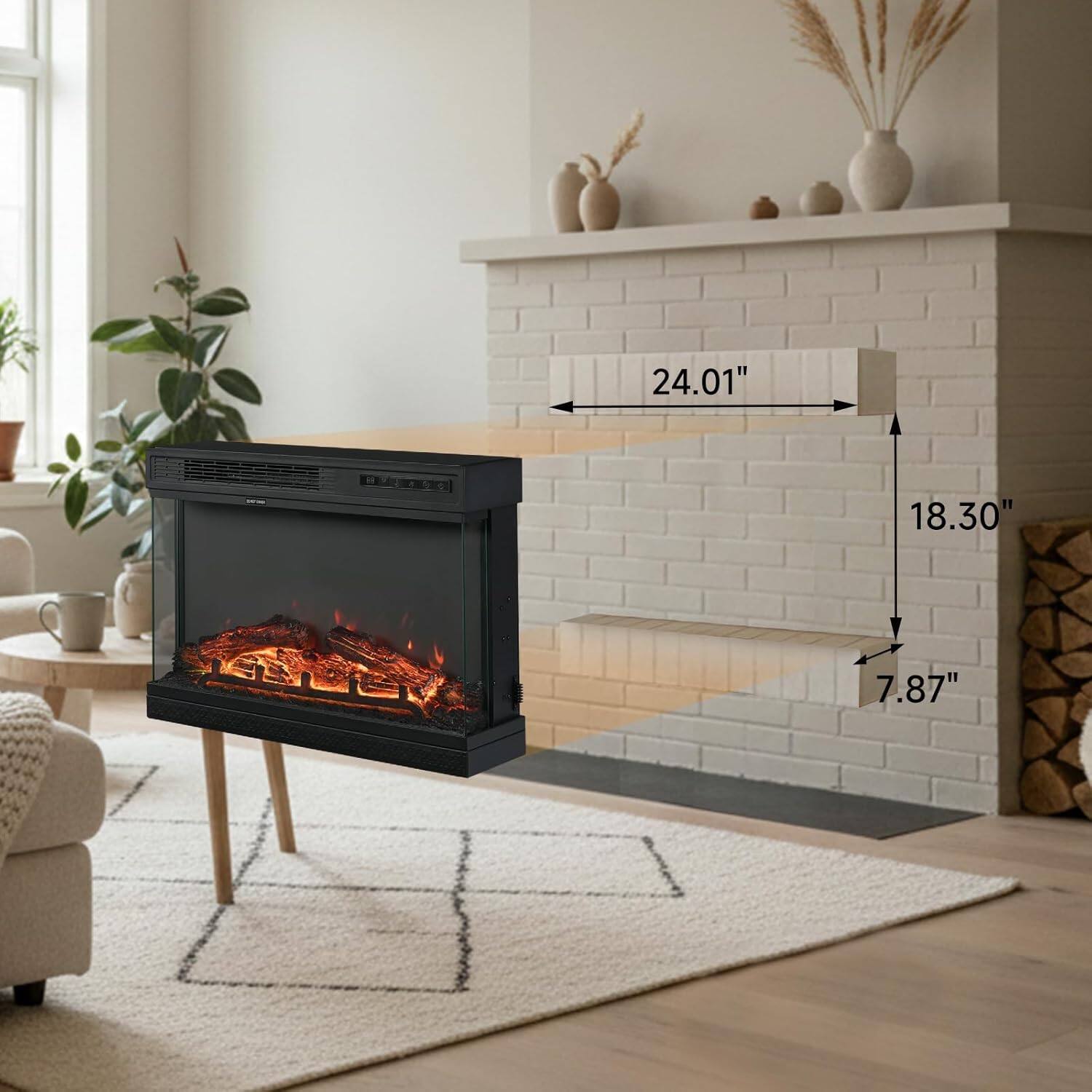 24.01" x 18.30" x 7.87"