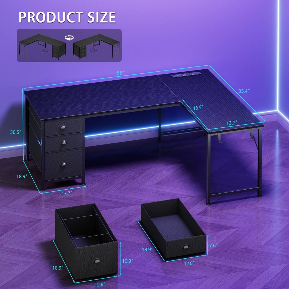 PRODUCT SIZE
55"
35.4"
16.5"
30.5"
13.7"
18.9"
15.7"
18.9"
7.6"
18.9"
10.9"
12.8"
12.8"