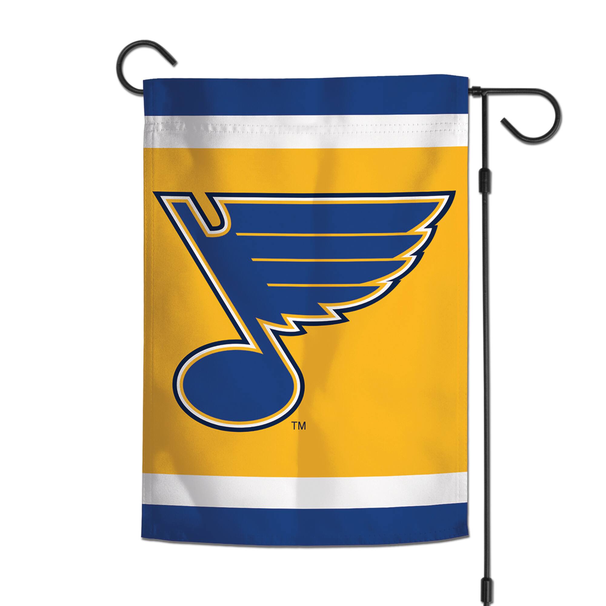 Alt View 1. WinCraft - St. Louis Blues 12'' x 18'' Favorite Team Garden Flag - Multicolor.