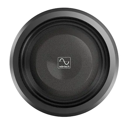 Front. Wavtech - Wavtech THINPRO10-4 10” Professional Series Shallow 4 Ohm Subwoofer - Black/Gray.