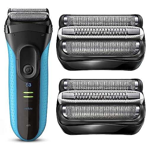 DORLUKFU - 32B Series 3 Replacement Head for Braun ProSkin Electric Shaver, Compatible with Braun Foil Shaver 3000s 3010s 3020s