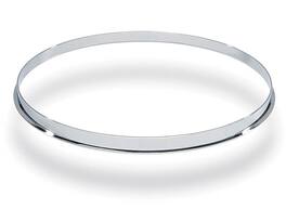 Gibraltar Hardware - 14" Vintage Style Single Flanged Snare Batter Hoop, for Classic Look & Feel, Chopper Style Hoop for Retro Snare Sound