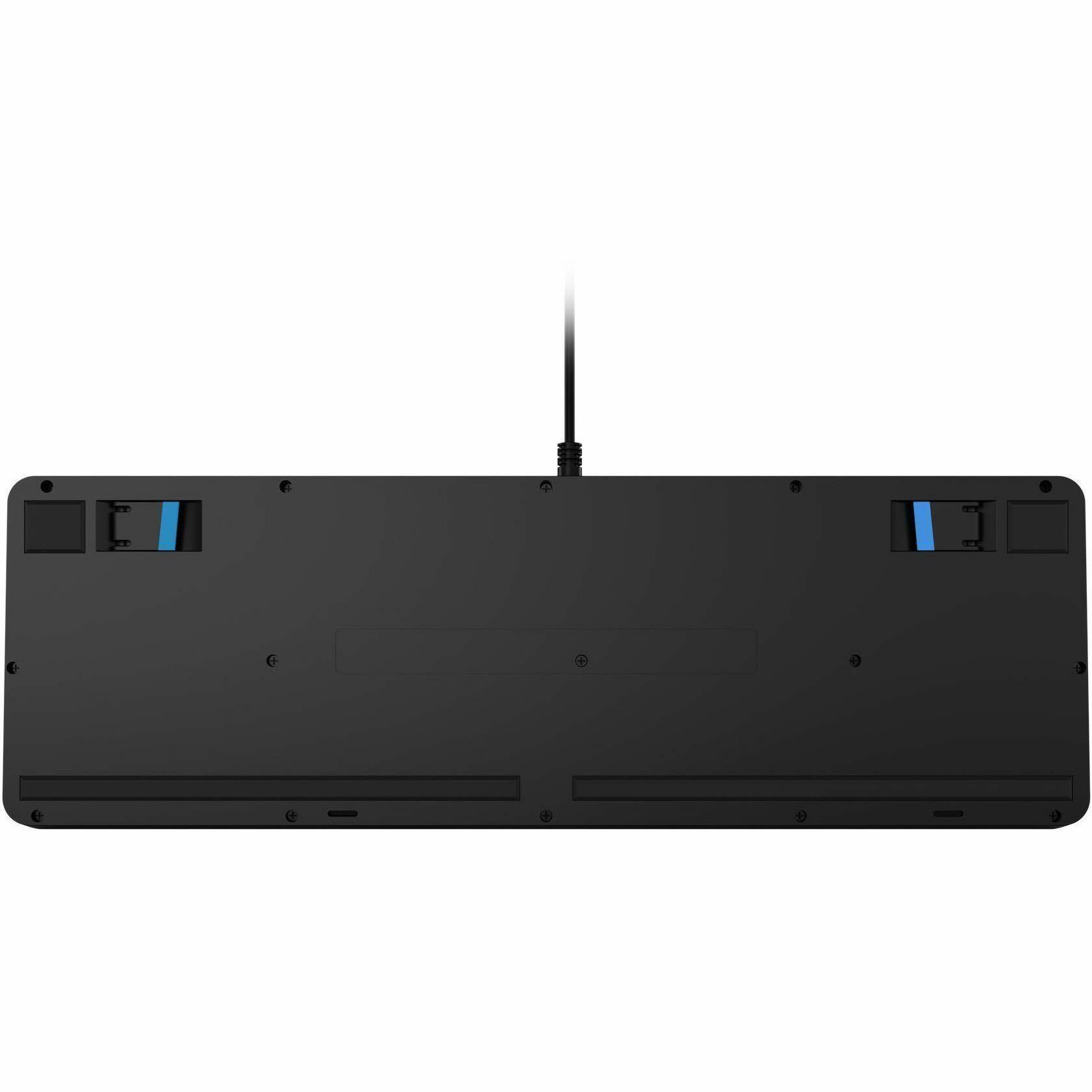 Alt View 2. Lenovo - Lenovo Legion K310 RGB Gaming Keyboard - US English - Cable Connectivity - Full-size - USB 2.0 Interface - RGB LED - 104 - Black.