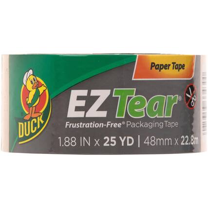 Paper Tape > EZ Tear® Duck Frustration-Free Packaging Tape 1.88 IN X 25 YD | 48mm X 22.8m