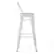 Alt View 12. Simpli Home - Rayne 30 inch Metal Bar Stool (Set of 2) - Distressed White.