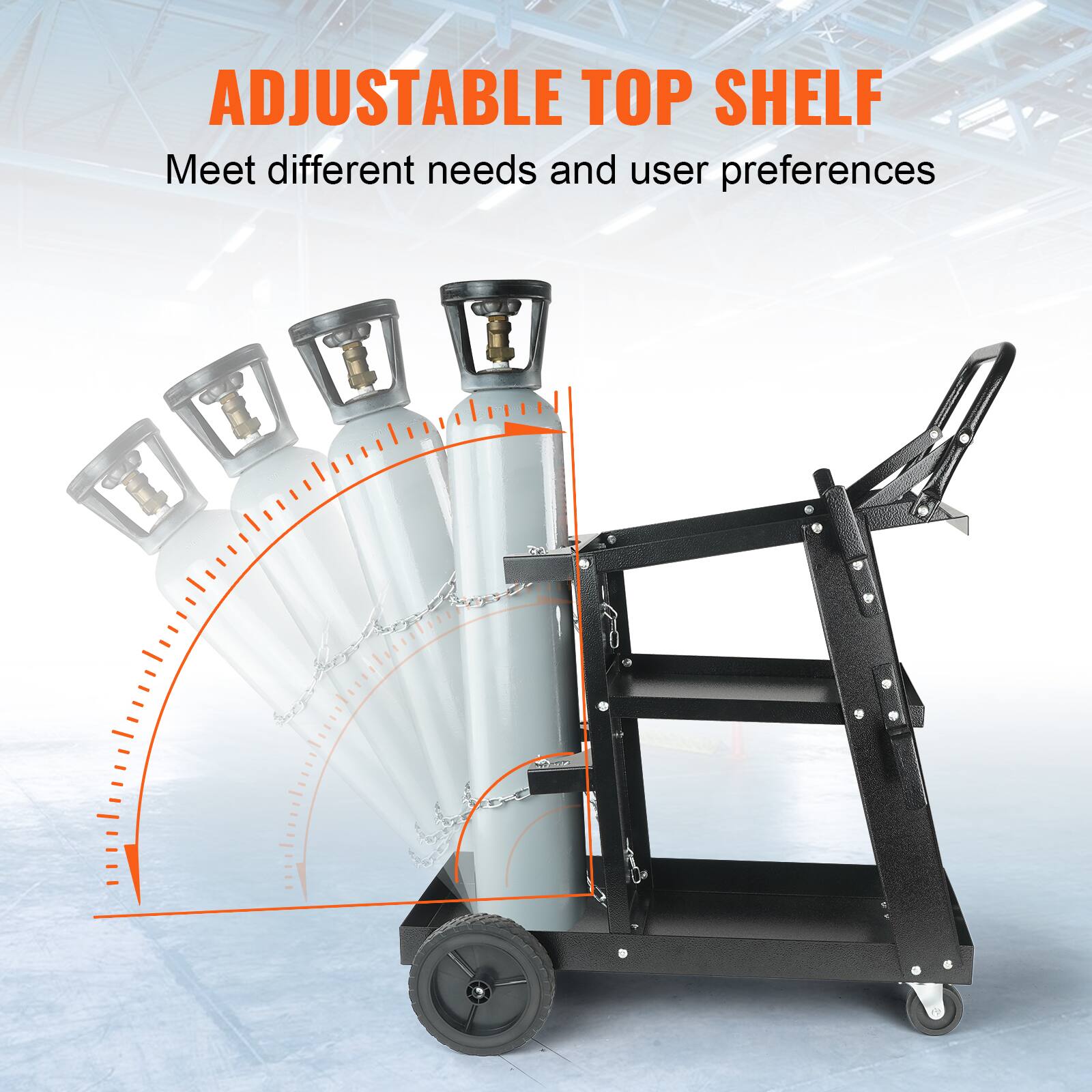 ADJUSTABLE TOP SHELF
Meet different needs and user preferences