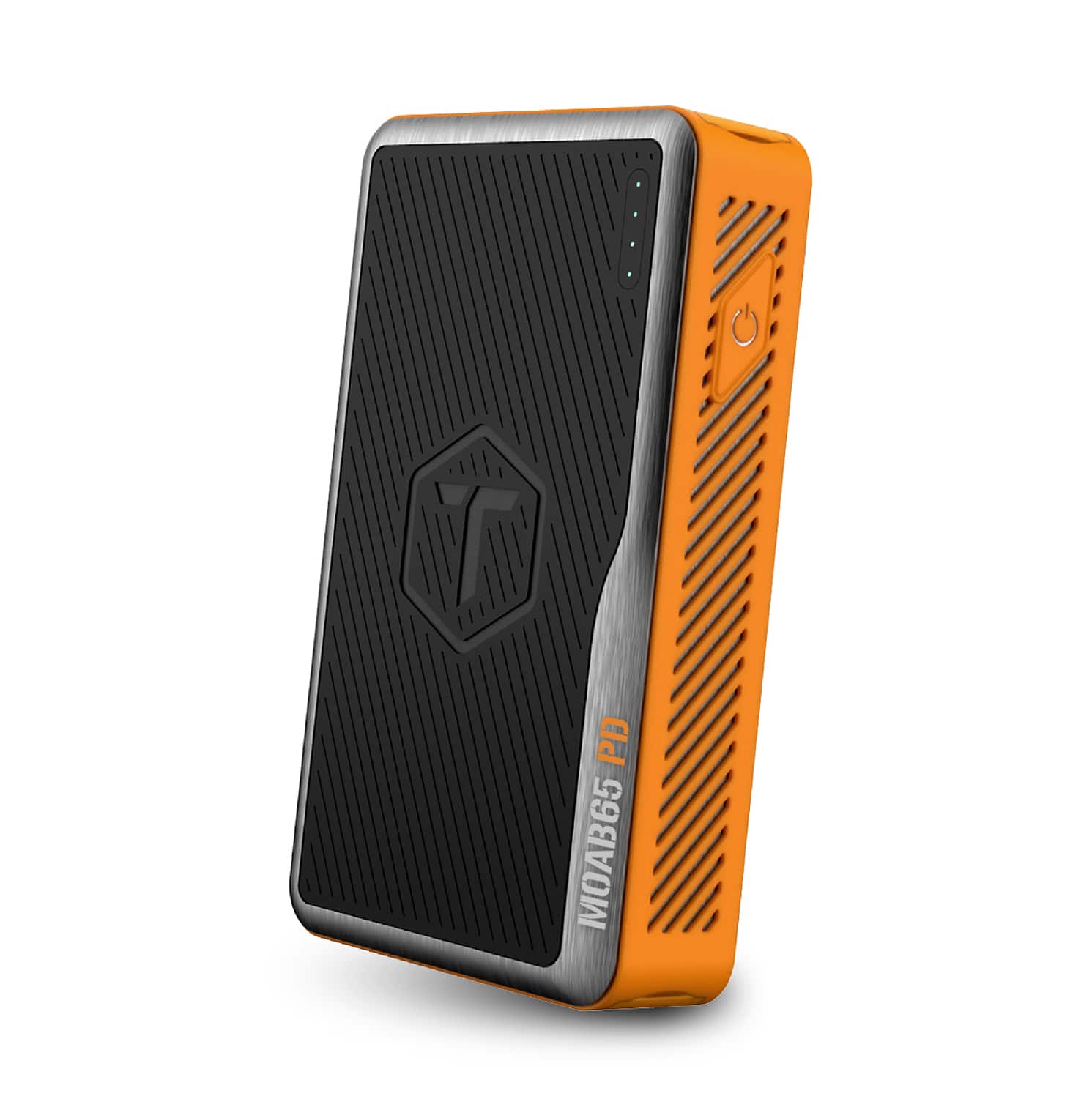 ToughTested - Power Bank MOAB65 40000mAh with 65W USB-C PD Charging and Rugged Design - Black