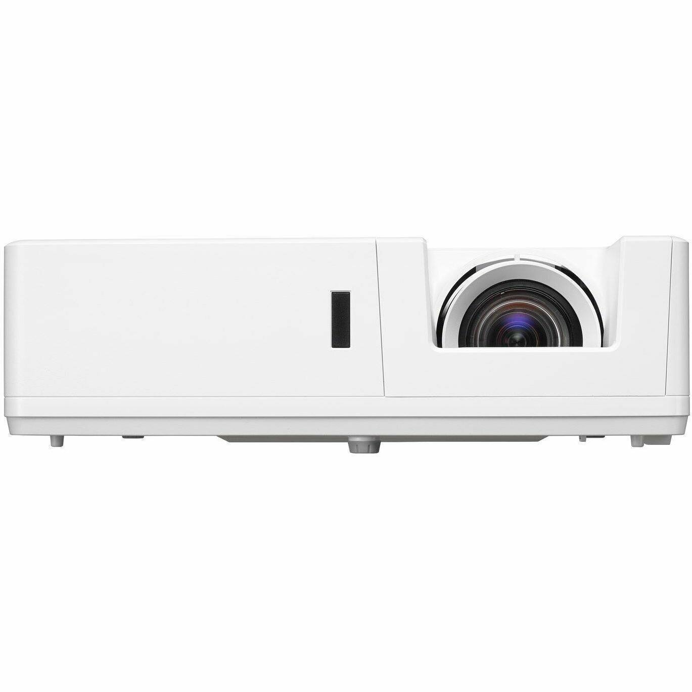 Alt View 4. Optoma - Optoma ZU607T 3D DLP Projector - 16:10 - White - High Dynamic Range (HDR) - Front, Front Ceiling - 30000 Hour Normal - White.