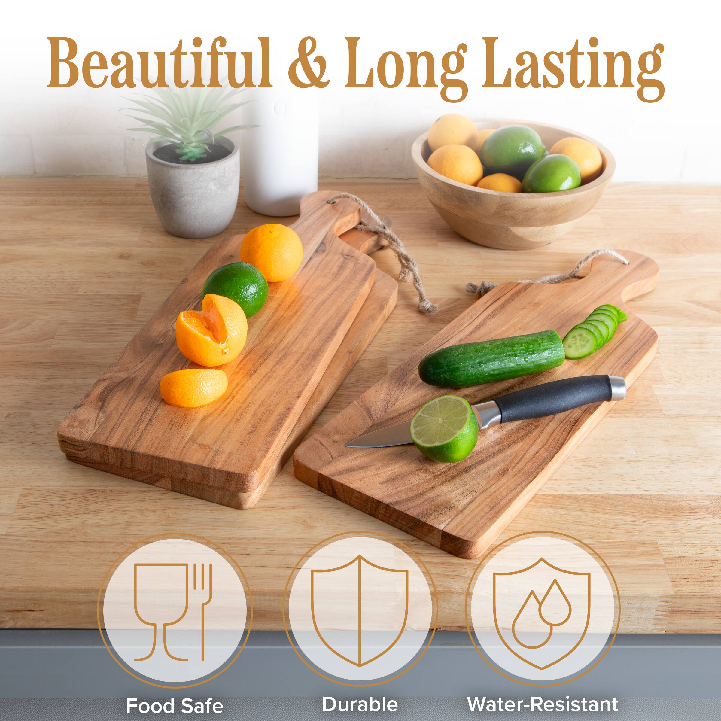 Beautiful & Long Lasting

Food Safe
Durable
Water-Resistant
