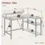 Product Size:

* 42" 7.3" 15lbs
* 30.5" 31.5" 6"
* 36" 19.7" 2.2lbs
* 80lbs 31.5" 14.4"
* 400s 25lbs 10.5"
* 2.7" 30" 25lbs

UNIT: INCH