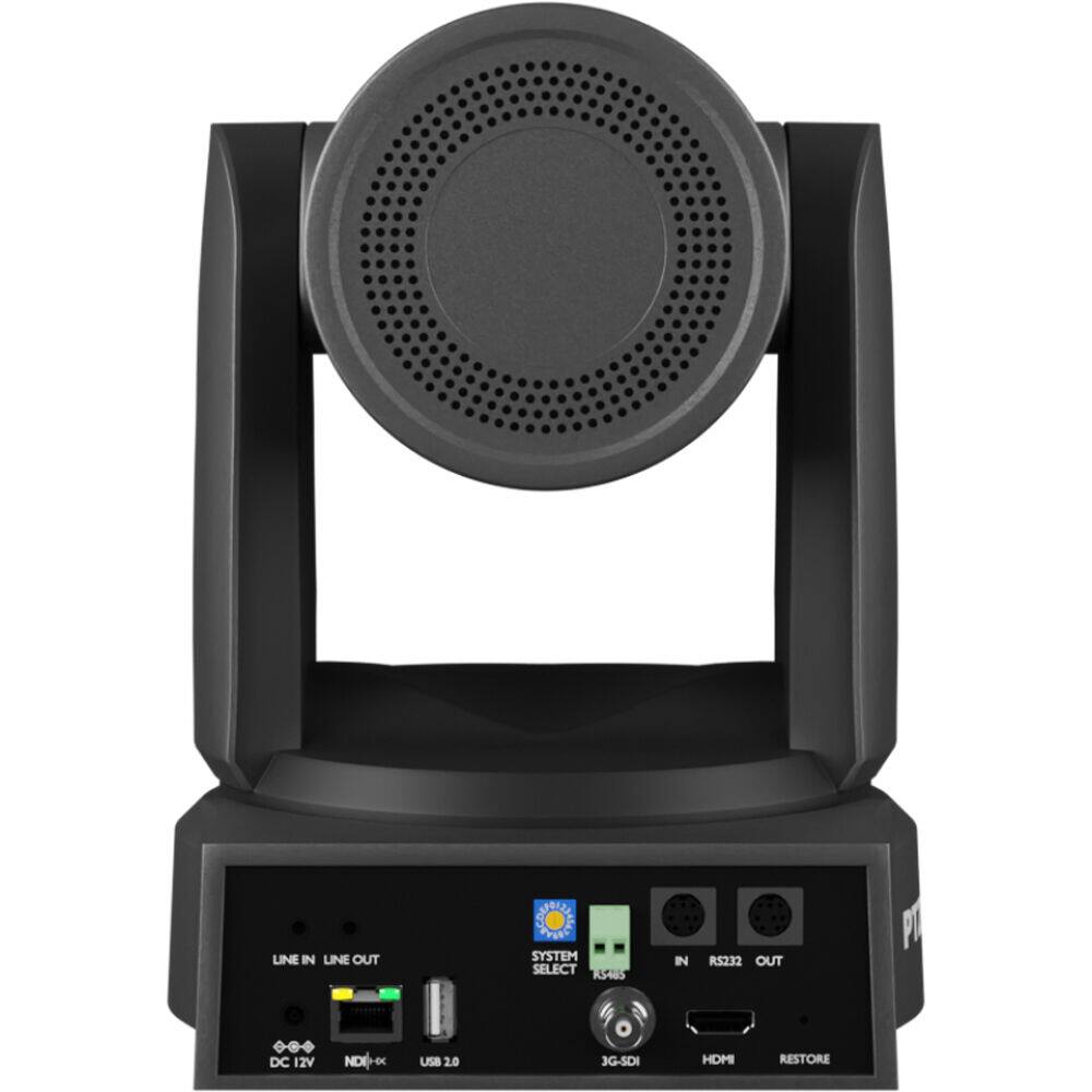 LINE IN LINE OUT SYSTEM SELECT AS4 IN RS232 OUT P ... DC 12V NDI NO 0 USB 2.0 3G-SDI HDMI RESTORE