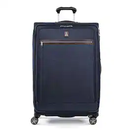 Travelpro - Platinum Elite Softside Expandable 29" Checked Spinner - True Navy Blue