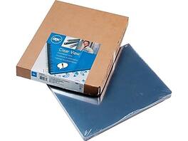 Swingline - GBC View Presentation Covers, 8.75"W x 11.25"H, 100 Box (2020024) - Clear