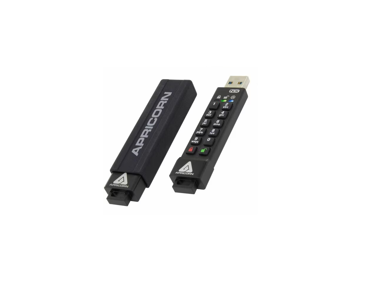 NX 1 2 ab 3 4 100 gh 5 6 APRICORN w Pn 7 jkr 0 tuv 8 mno APRICORN APRICORN