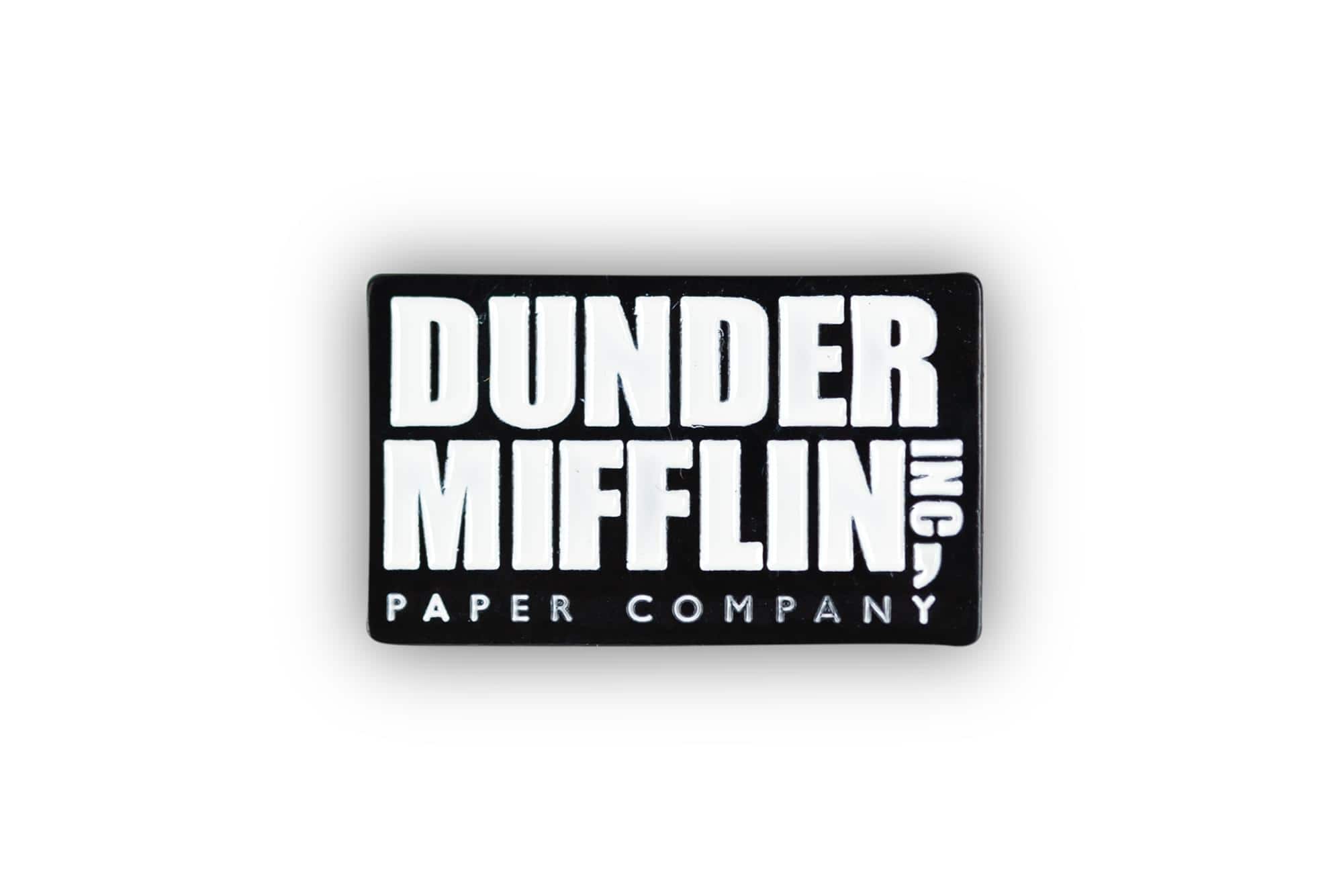 Just Funky - The Office Dunder Mifflin Logo Enamel Pin - Black price history on PriceWatchPro