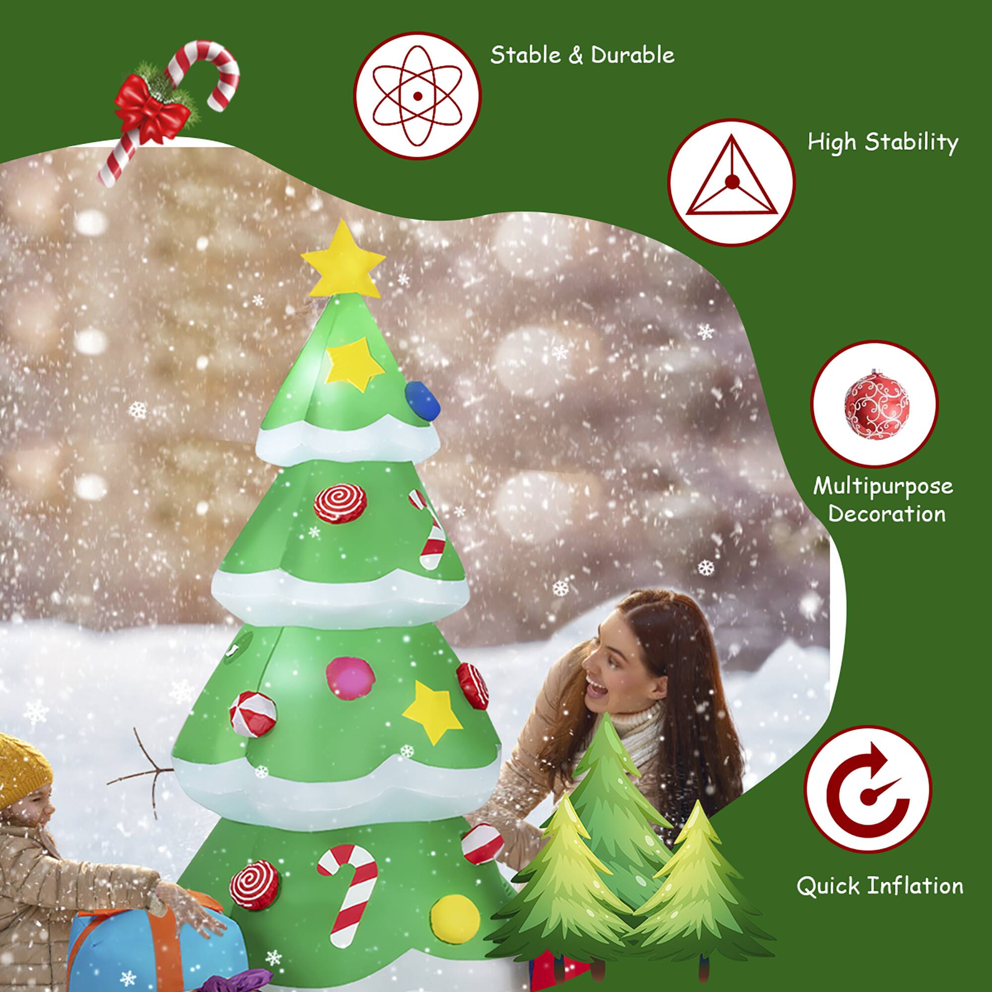 Stable & Durable High Stability Multipurpose Decoration Quick Inflation