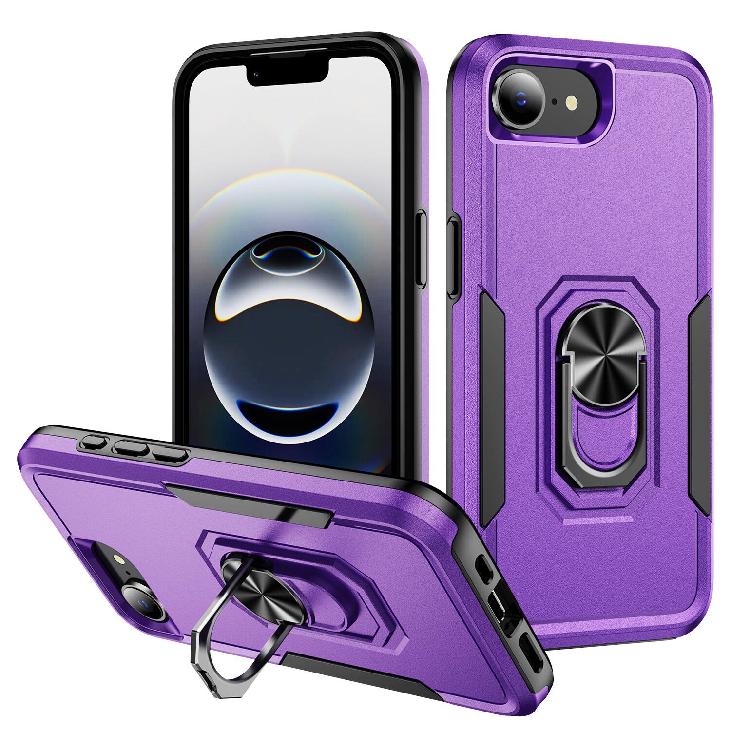Purple + Black