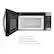 - 1.7 cu. ft. capacity
- 1,000W of power
- Removable turntable
- Integrated cooking light