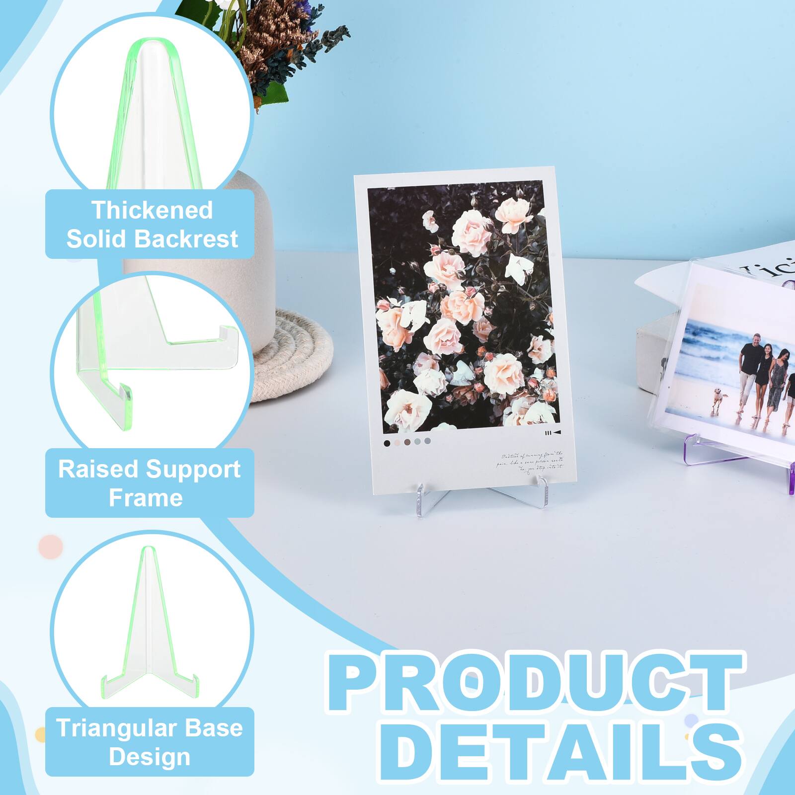 Thickened Solid Backrest  
Raised Support Frame  
Triangular Base Design  

PRODUCT DETAILS