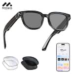 Miro - iVision6 Pro Smart Glasses with 13MP Camera AI Voice Assistant Real-Time Translation 2K Video Recording & Live Streaming - Black