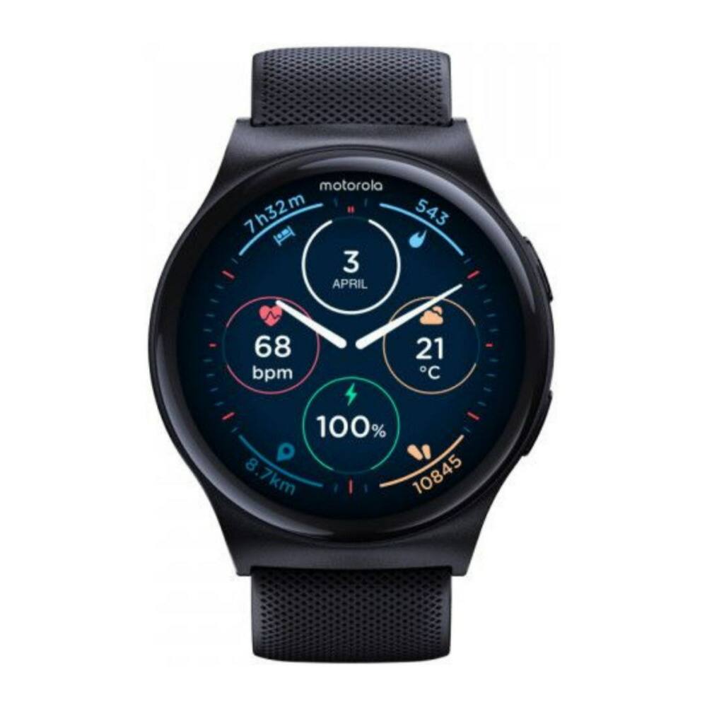 motorola  
7h32m  
3 APRIL  
68 bpm  
21°C  
100%  
8.7km  
10845  
543