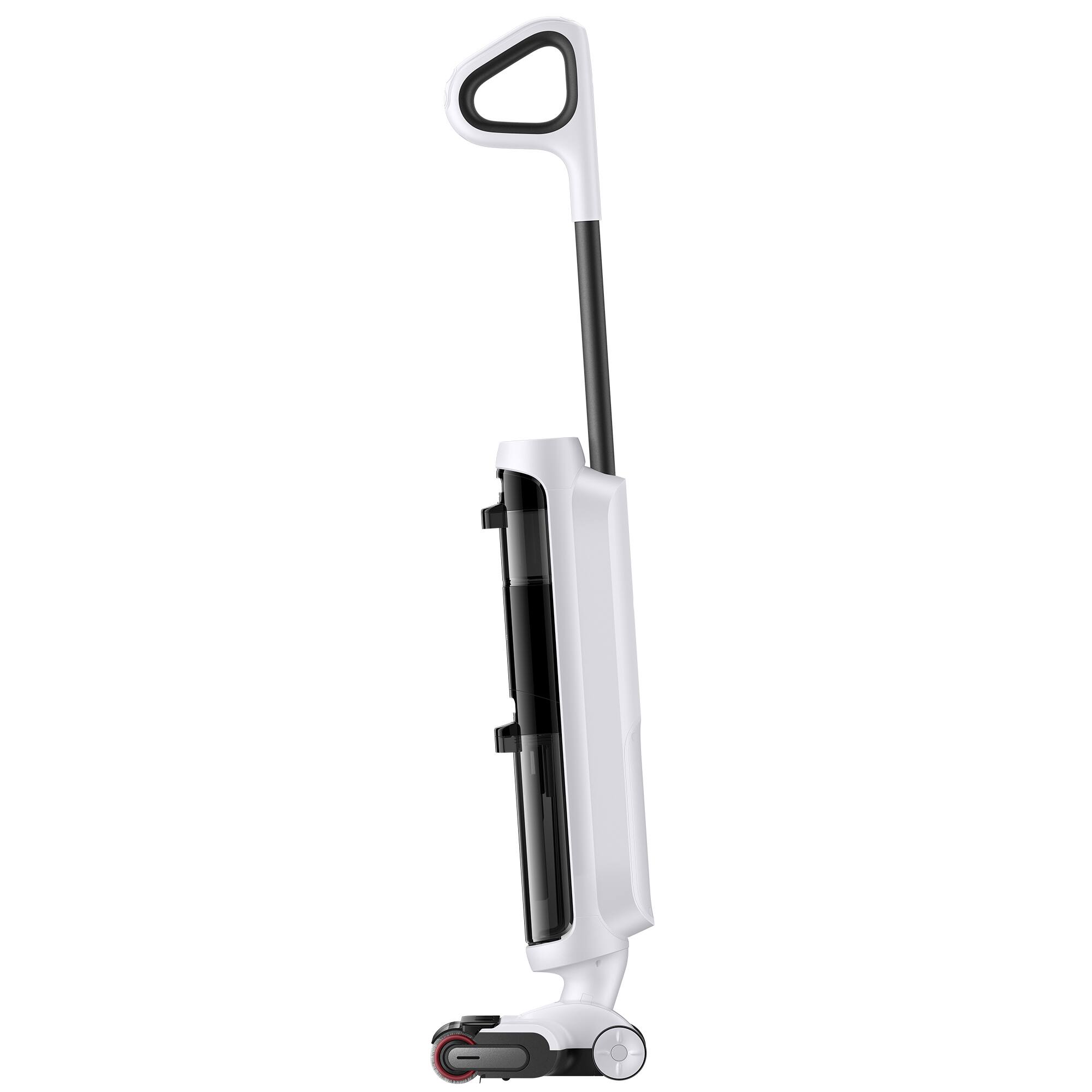 Angle. Dreame - FloorX 300 Cordless Wet Dry Vacuum & Floor Washer, Dual-Edge Brush, Self-Cleaning, 20 Min Runtime, for Hard Floors - White.