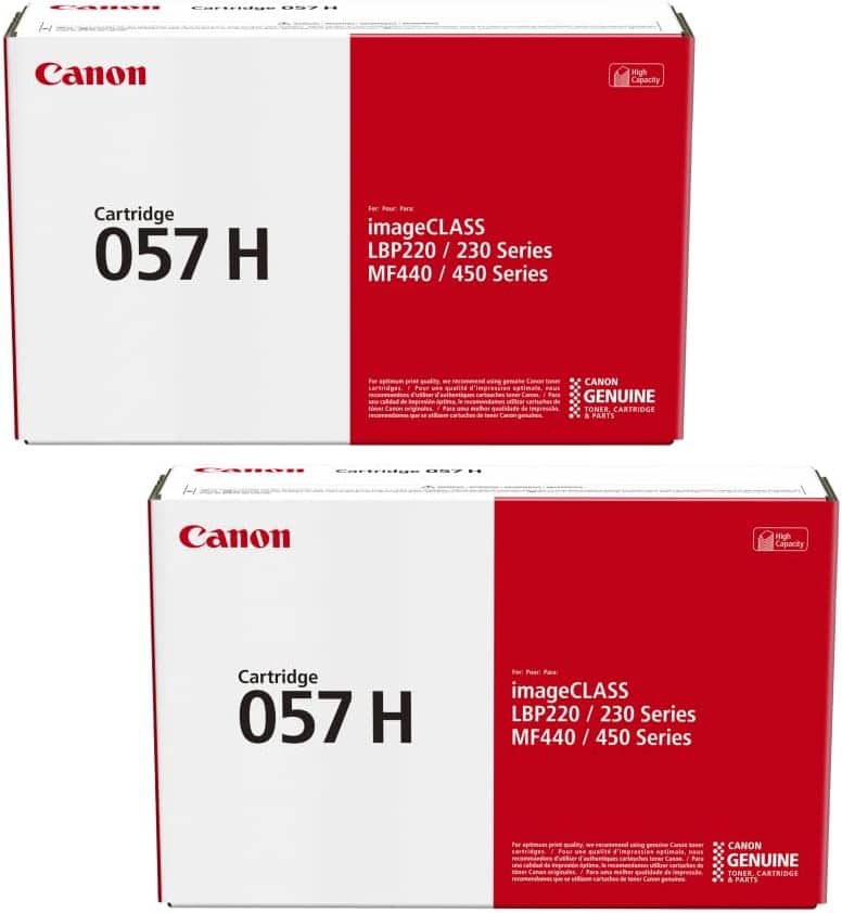Canon - 057H Toner Cartridge 2-Pack - Black