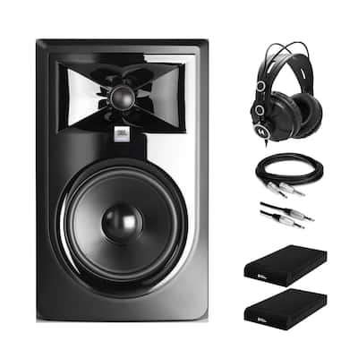 JBL 305P MKII Powered 5 Inch 2 Way Monitor with Isolation Pads JBL 305P MKII Powered 5 Inch 2 Way Monitor with Isolation Pads