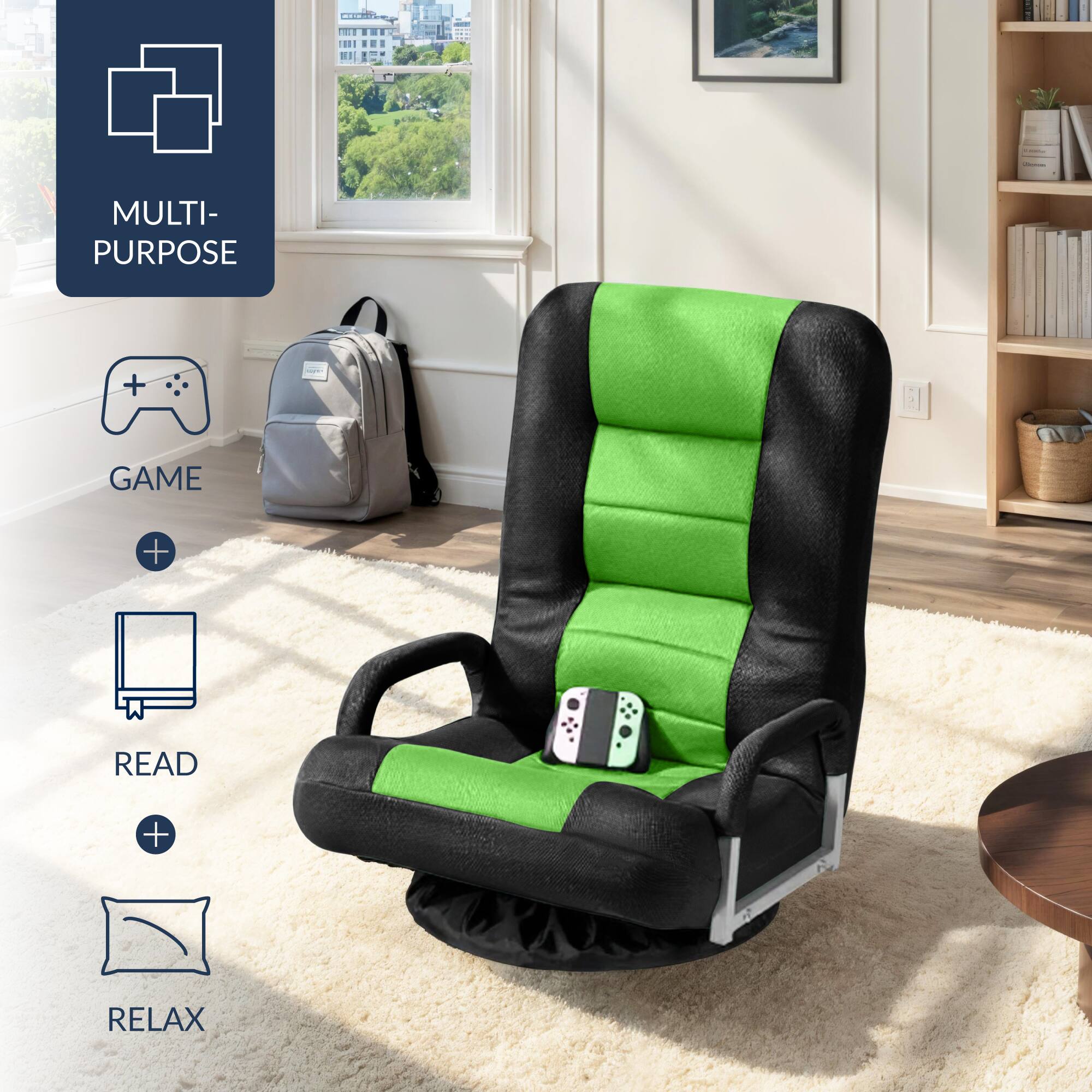 MULTI-PURPOSE  
GAME  
READ  
RELAX
