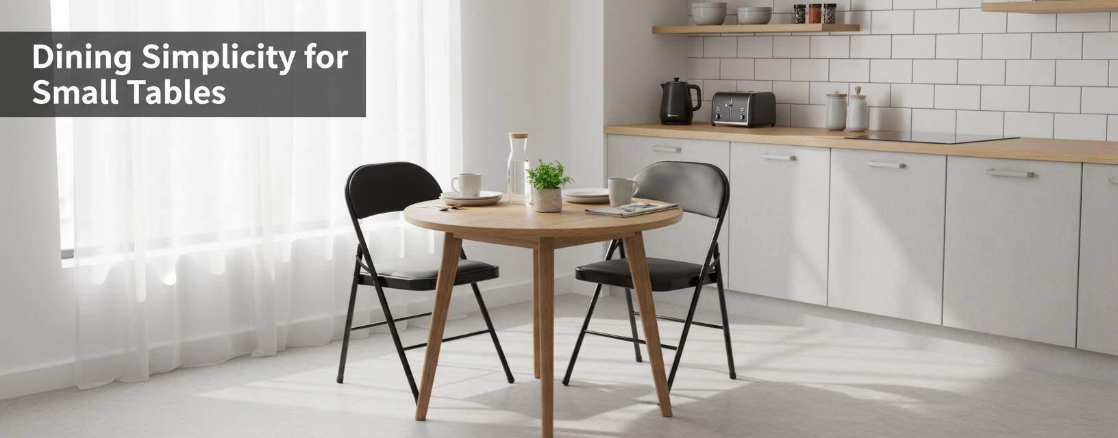 Dining Simplicity for Small Tables