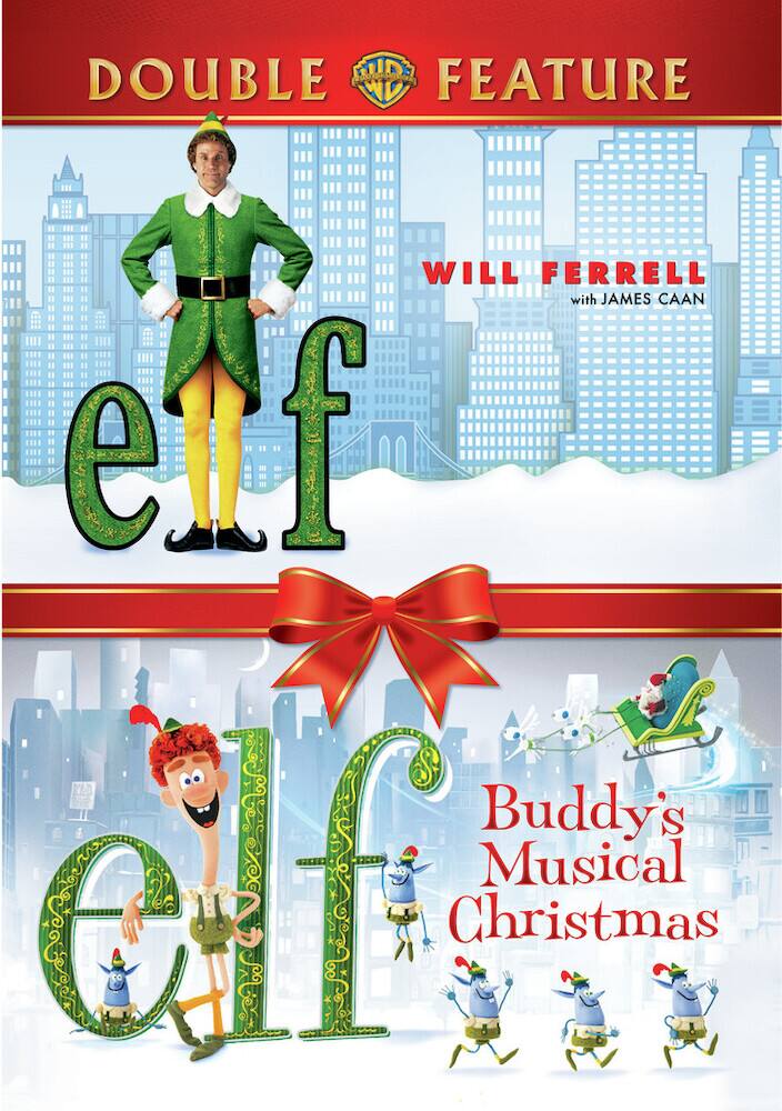 Front. Elf & Elf: Buddy's Musical Christmas - DVD.