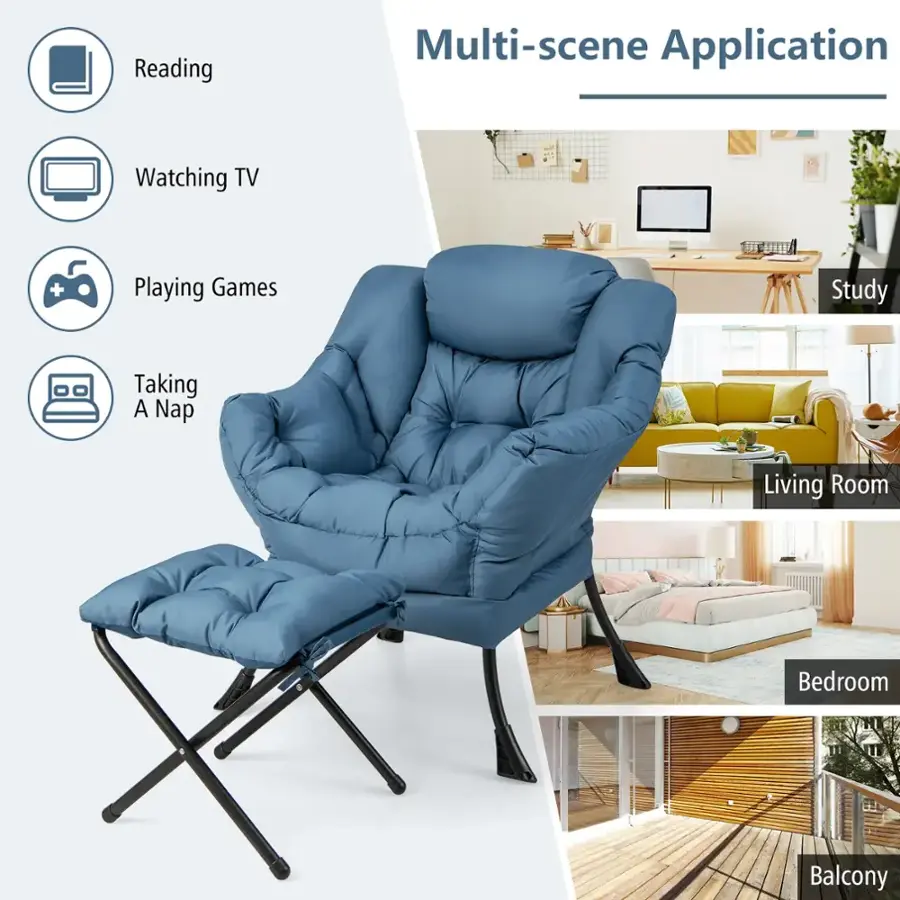 Multi-scene Application: Reading, Watching TV, Playing Games, Study, Taking A Nap, Living Room, Bedroom, Balcony.