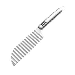Kitcheniva - Stainless Steel Wavy Crinkle Cutter Knife