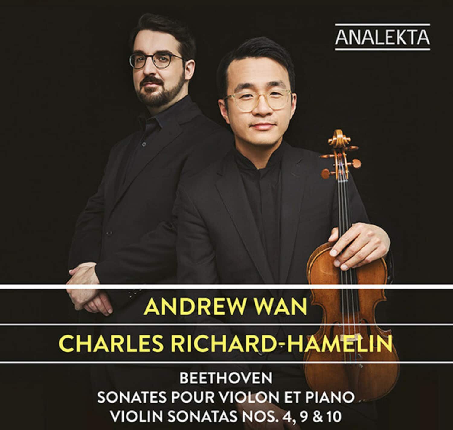 Beethoven / Wan,Andrew / Richard-Hamelin,Charles - Beethoven: Sonatas Pour Violon Et Piano 4 9 & 10  - COMPACT DISCS [CD] price history on PriceWatchPro