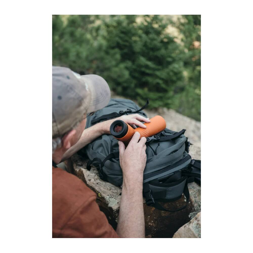 Back. Swarovski - Swarovski ATC 17-40x56 Spotting Scope (Orange) with Carrying Strap.