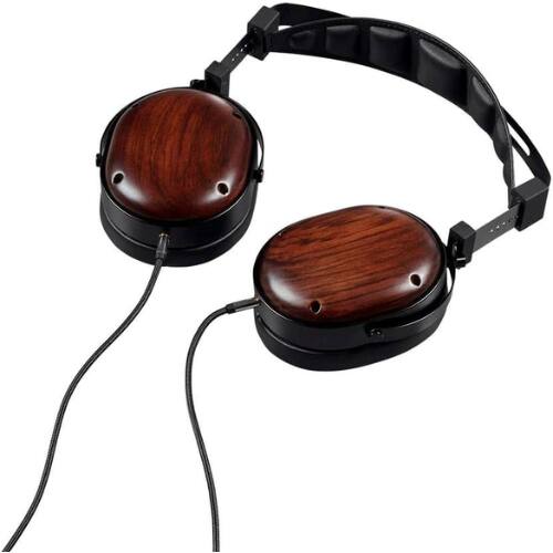 Back. Monoprice - Monolith Over-Ear Planar Magnetic Headphones – 66mm Drivers, Closed-Back, Comfortable Ear Pads, Studio-Grade, Black/Wood - Black.