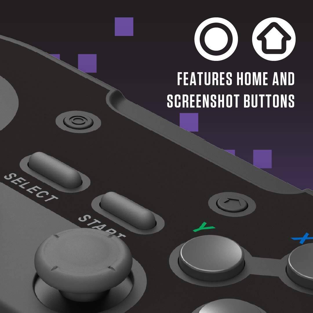 FEATURES HOME AND SCREENSHOT BUTTONS

SELECT START