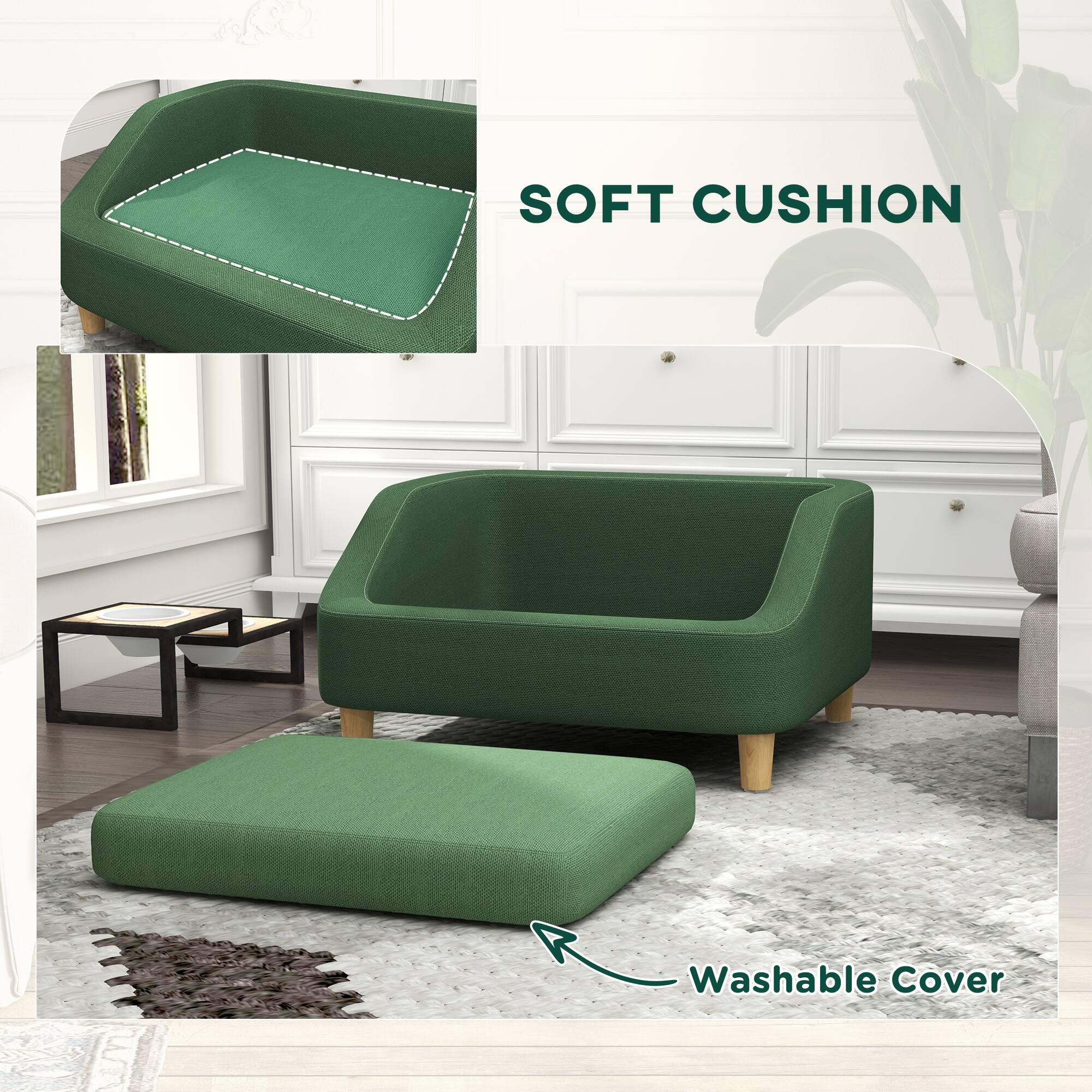 SOFT CUSHION  
Washable Cover