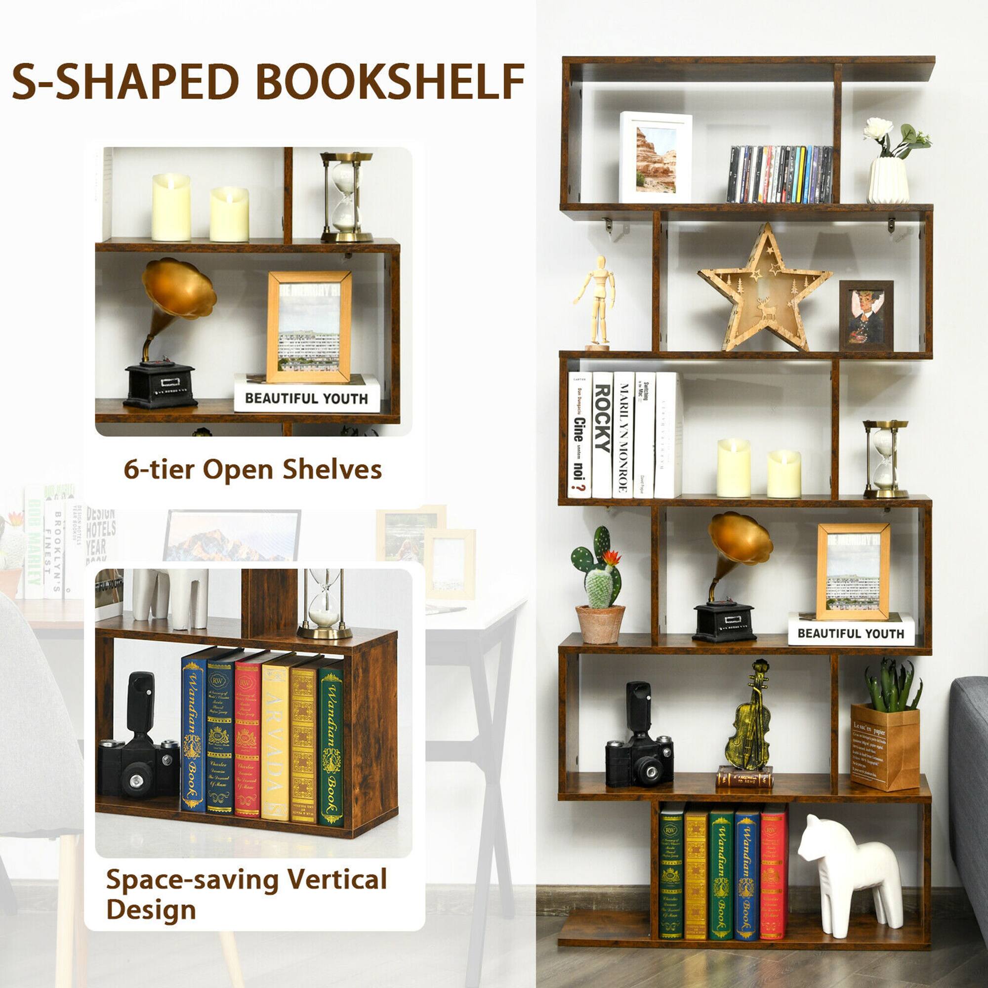 S-SHAPED BOOKSHELF
BEAUTIFUL YOUTH
6-tier Open Shelves
Space-saving Vertical Design
Wandian Book
Wandian Book
Wandian Book
ROCKY N MONROE
BEAUTIFUL YOUTH
Cine noi?
HOTELS
FINEST BROOKLYN'S YEAR
ARVADA
