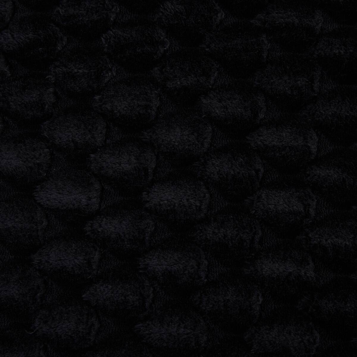 Alt View 8. Ropilly - Ropilly Modular Sectional Sofa, Oversized 4 Seat Sofa in Black Bubble Velvet for Living Room - Black.