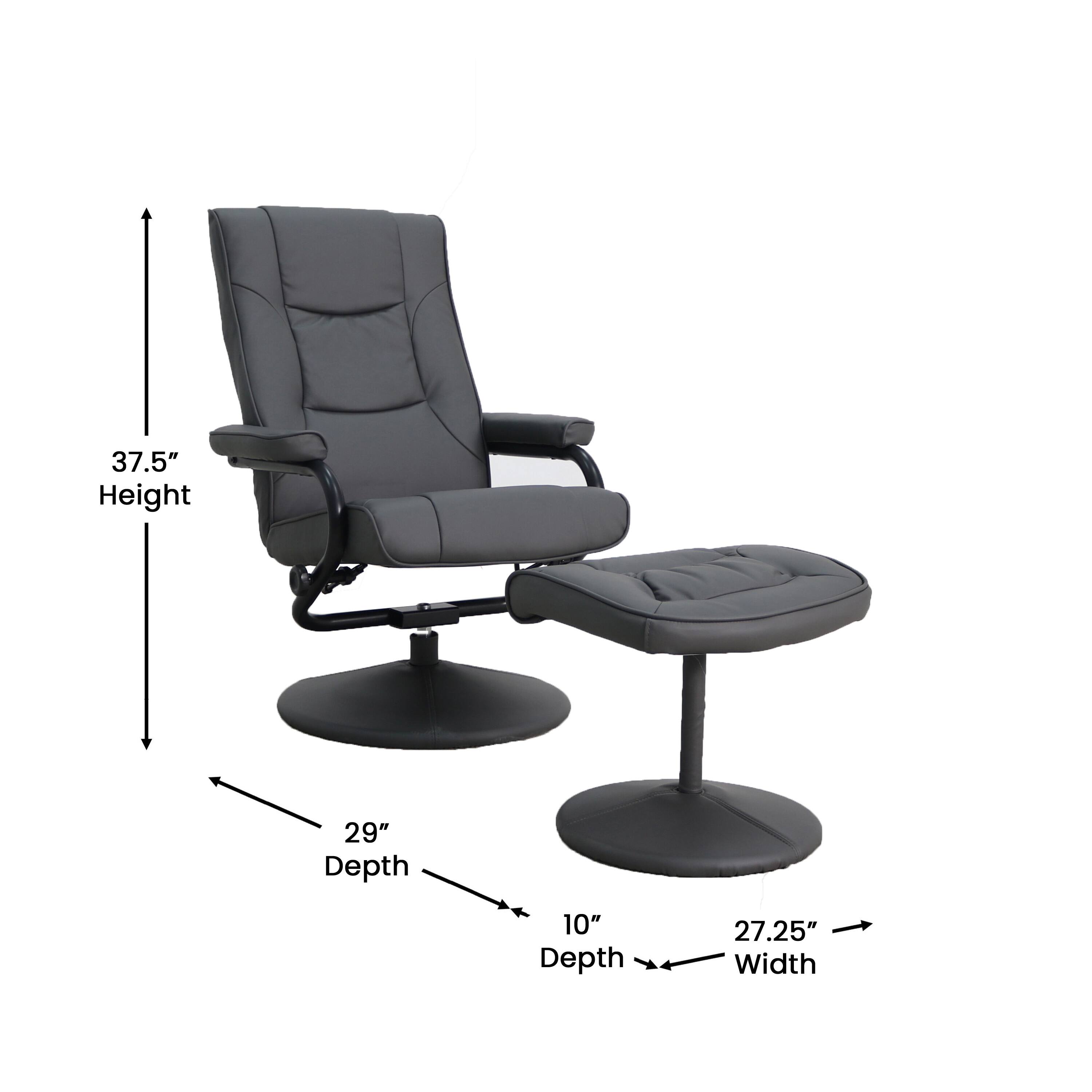 37.5" Height  
29" Depth  
10" Depth  
27.25" Width