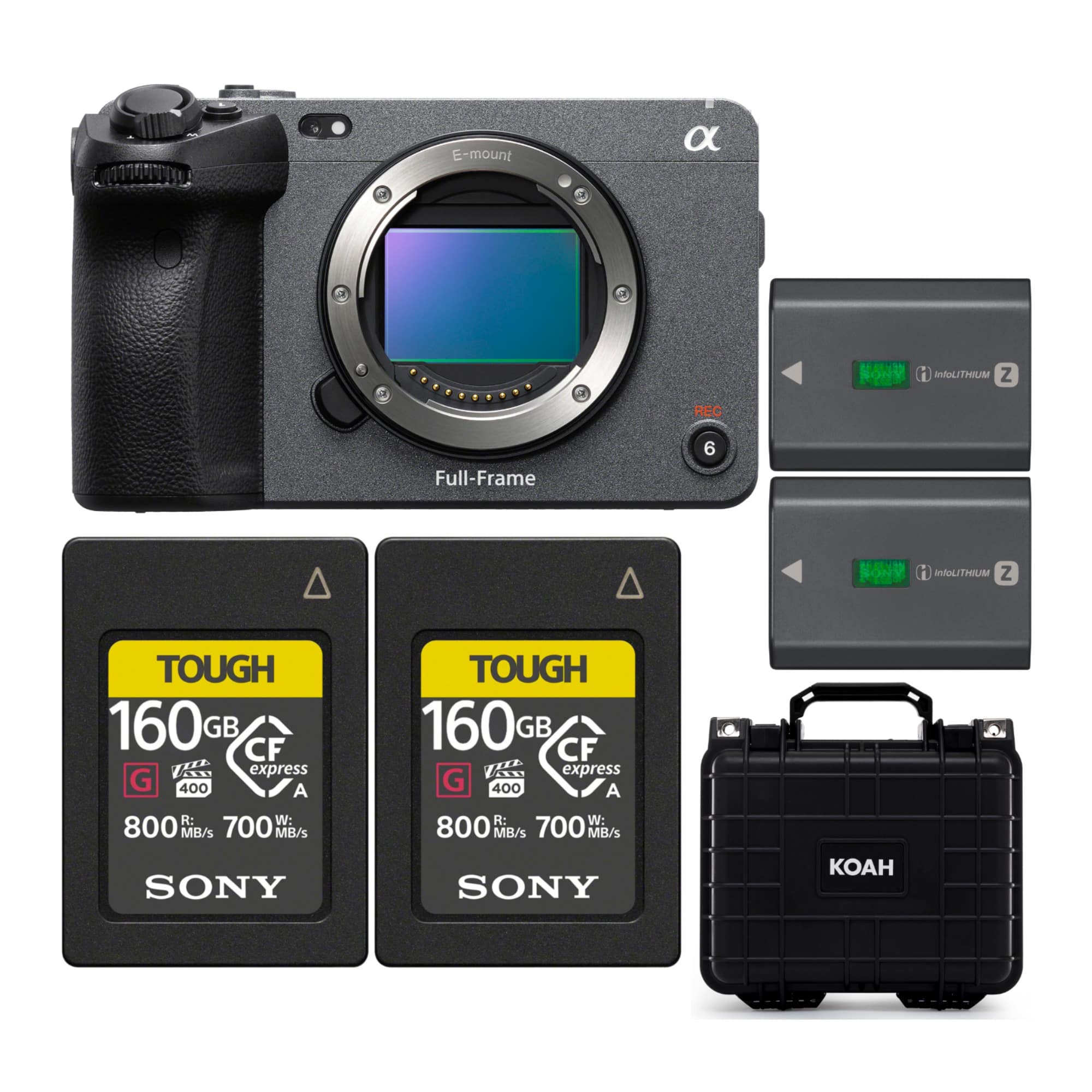 Sony - Alpha FX3 Cinema Line Full-frame Camera (Body Only) Bundle - Black