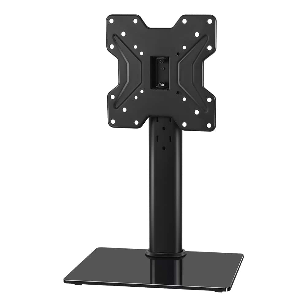 KKTONER - Universal TV Stand Base for 13-inch to 43-inch LED TVs Desktop TV Mount with Rotation and Height Adjustment - Black