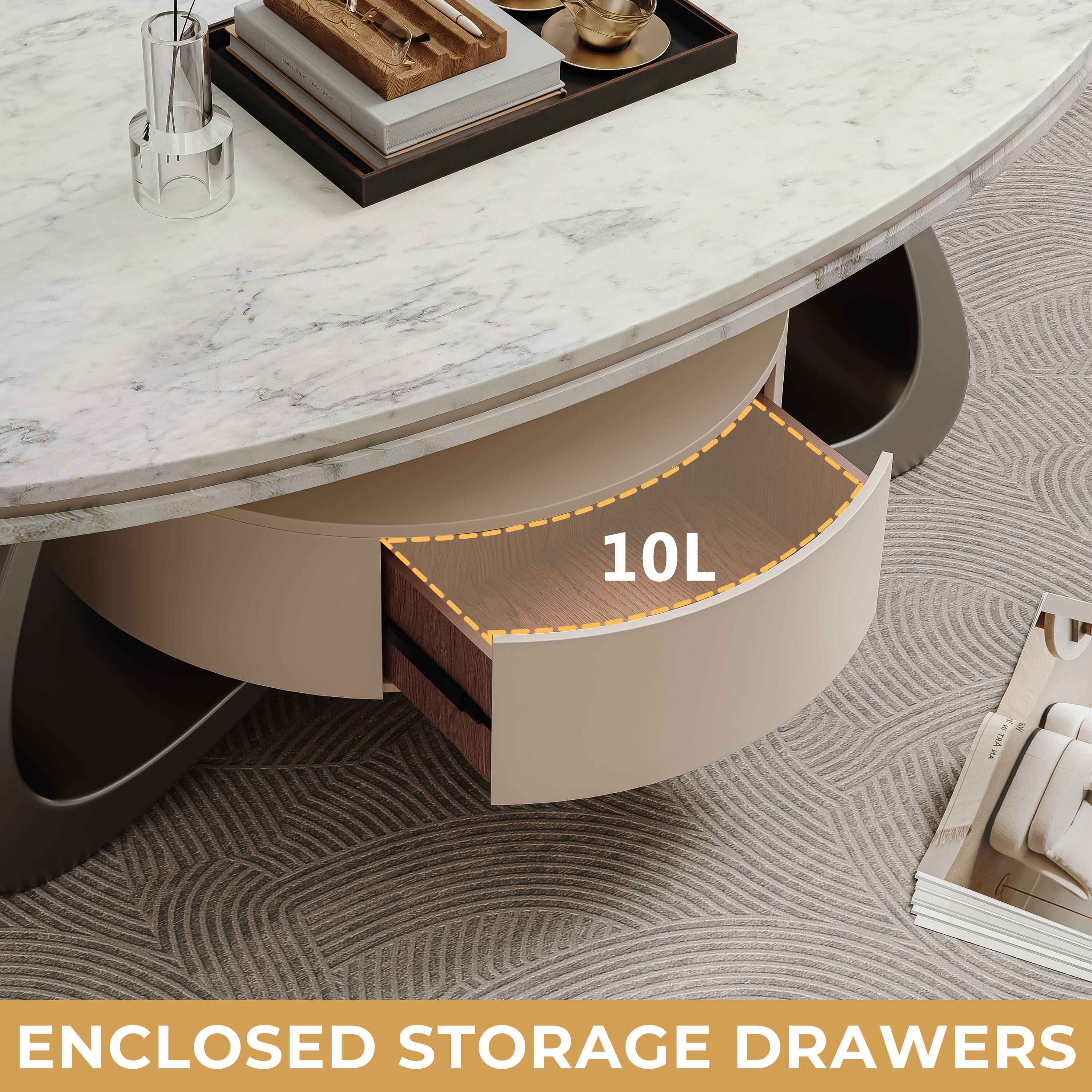 10L  
ENCLOSED STORAGE DRAWERS