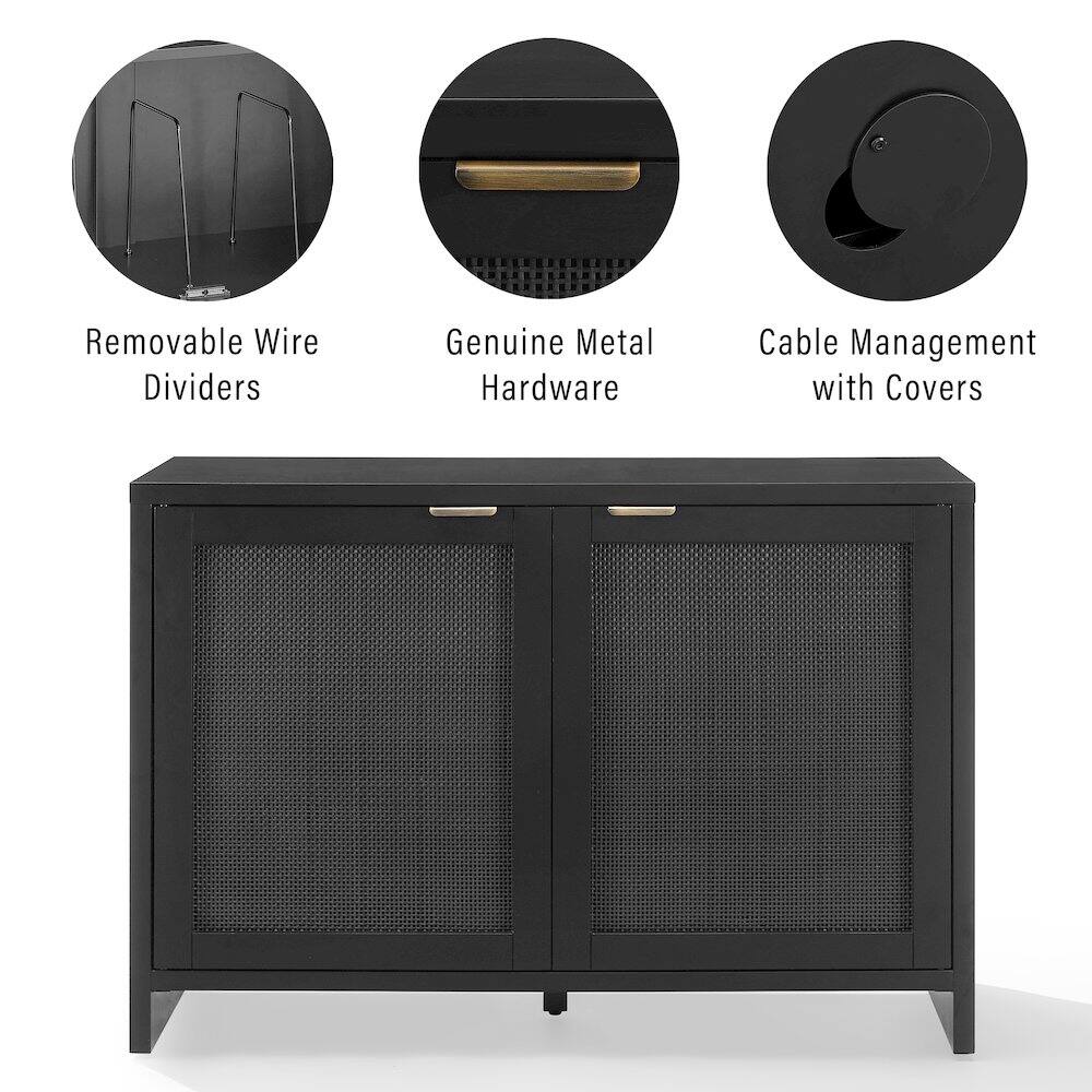 Removable Wire Dividers Genuine Metal Hardware Cable Management with Covers