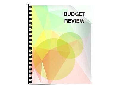 BUDGET REVIEW
