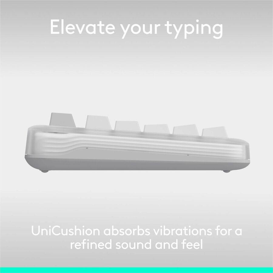 Elevate your typing

UniCushion absorbs vibrations for a refined sound and feel