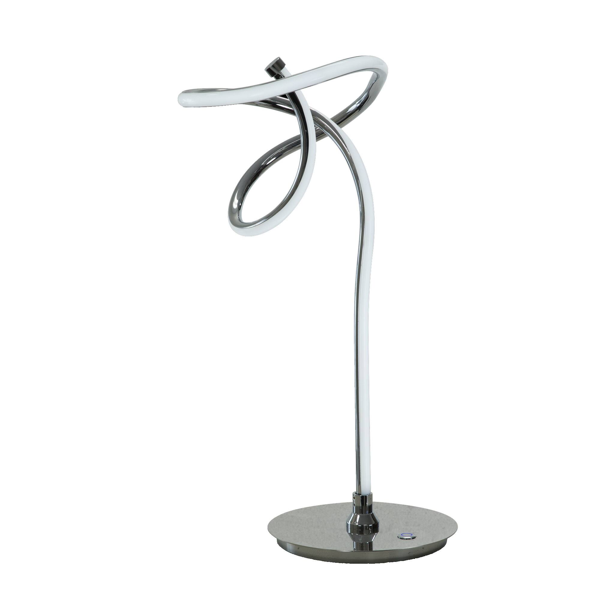 Modern Chrome Table Lamps